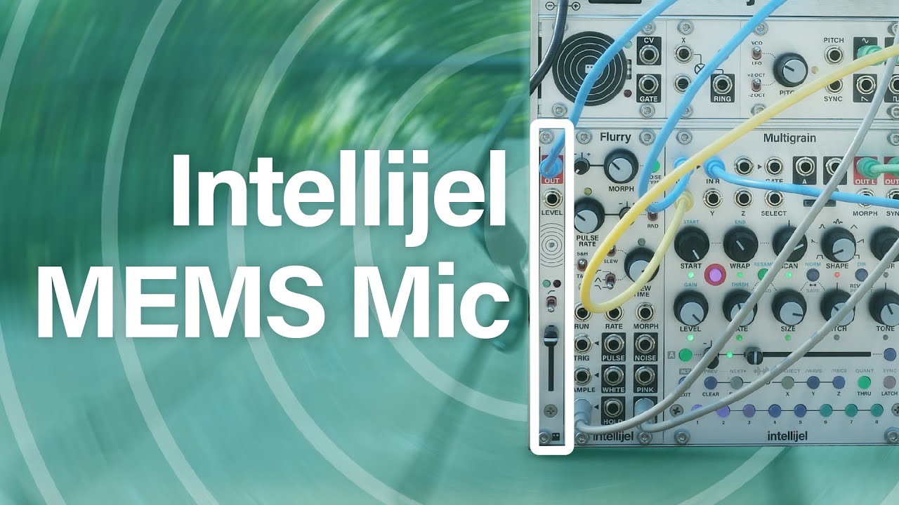Intellijel MEMS Mic: 2HP Microphone Module