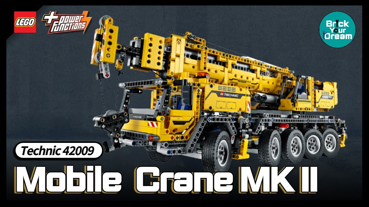 이건 진짜 명작입니다... 레고 테크닉 42009 | LEGO Technic 42009 Mobile Crane MK II Review