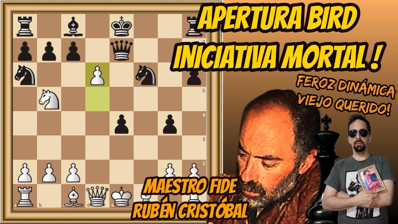 APERTURA BIRD | Partida comentada ⭐ El ajedrez dinámico de mi padre