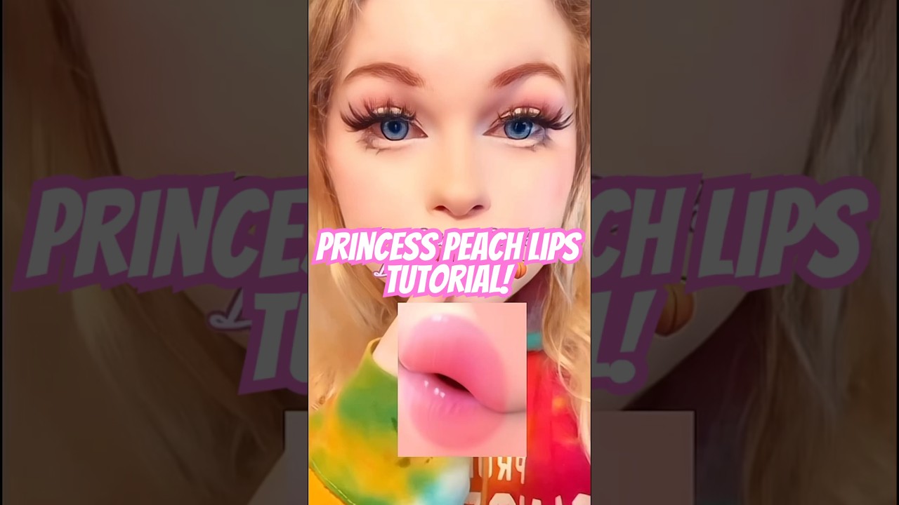 Peachy! #nintendo #mario #princesspeach #makeupshorts #makeup #makeuptutorial #cosplaytutorial