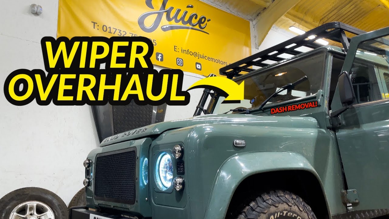 Замена шпинделя стеклоочистителя Defender Puma