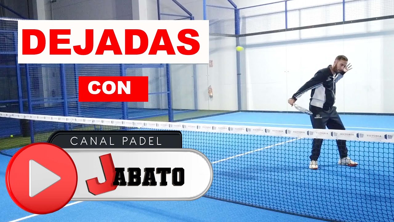 La dejada en el Padel. Cómo hacer las dejadas de derecha y de revés | Tutorial 14 | PADEL JABATO