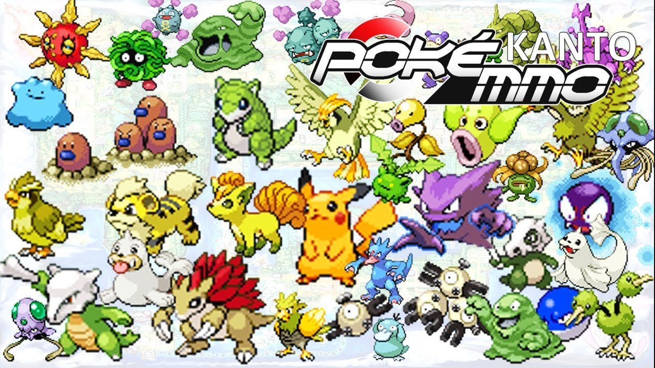 Mejores Sitios para buscar shiny en Kanto PokeMMO