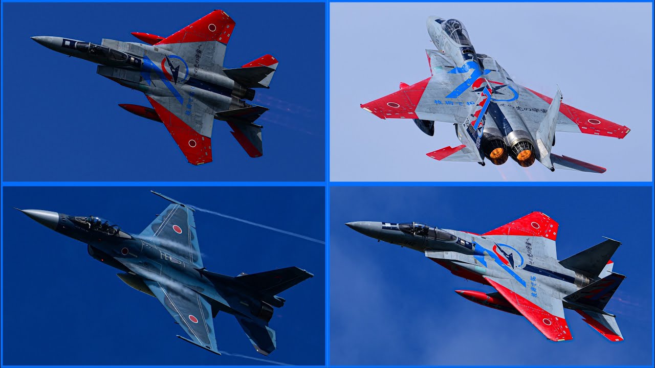 9/30 岐阜基地 F2飛行再開‼︎航空祭機動飛行訓練 F15.F2戦闘機