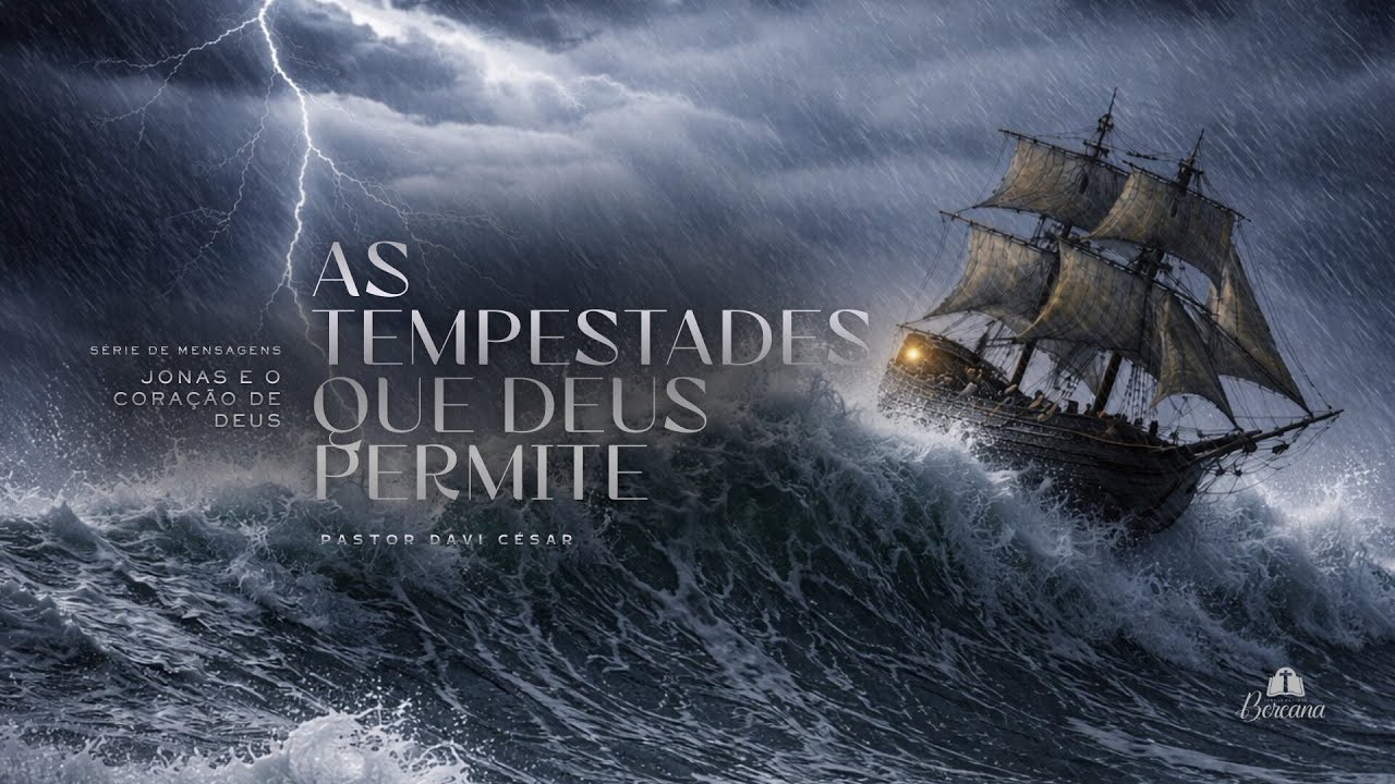CULTO AO VIVO - Pr. Davi César - As Tempestades Que Deus Permite (08/02/2026)