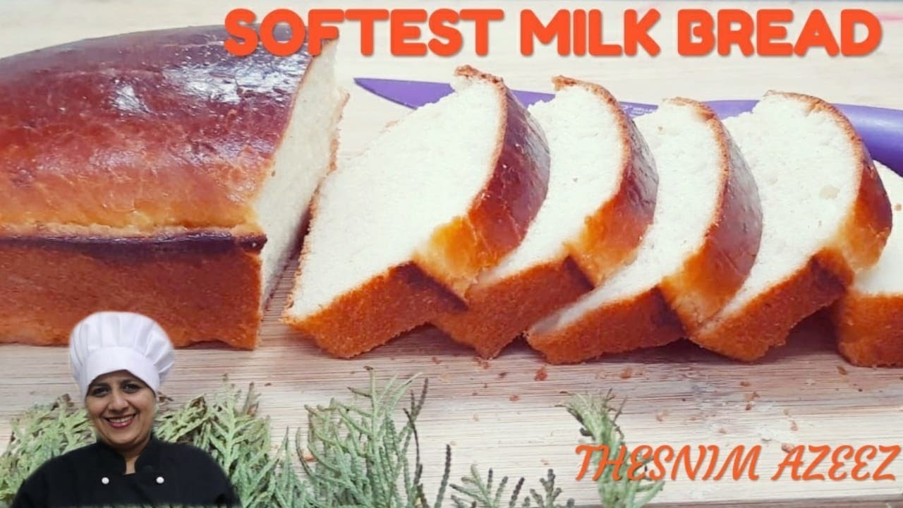 HOW TO MAKE A SUPER SOFT MILK BREAD/SANDWITCH MILK BREAD/THESNIM AZEEZ