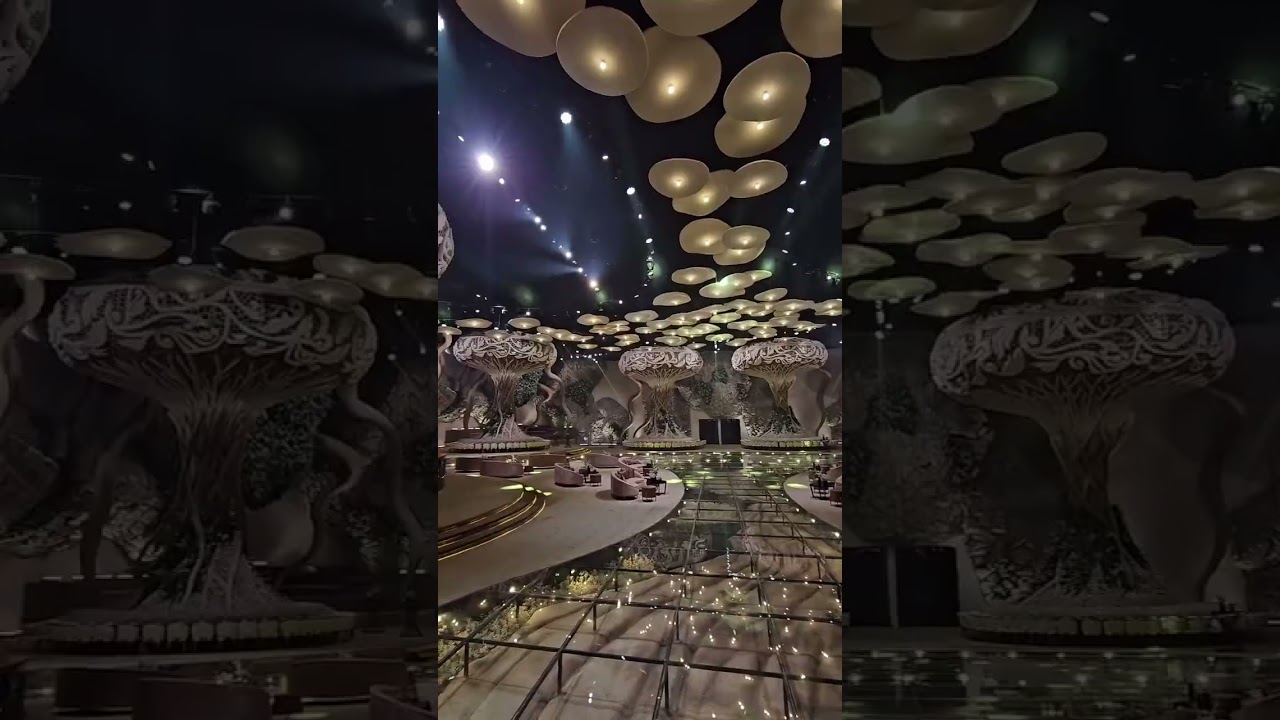 the Zora, a permanent #event #convention #center constructed in #india #newdelhi build in 80 days