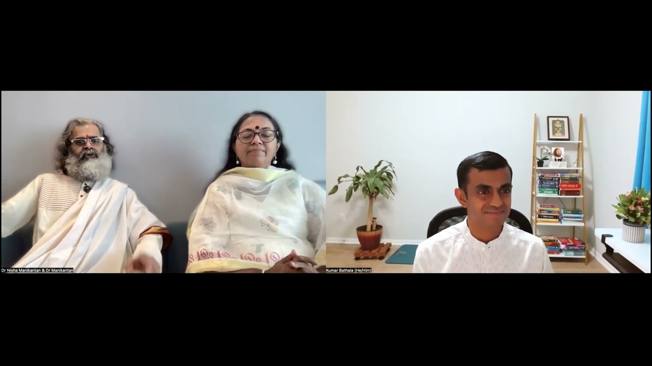 Dr  & Dr  Nisha Manikanthan India interviewed by Kumar B