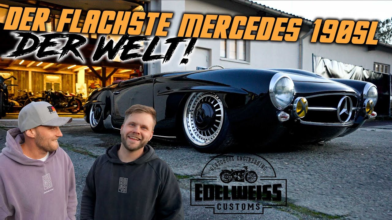 Der flachste Mercedes 190SL der Welt - Edelweiss Customs I RD48