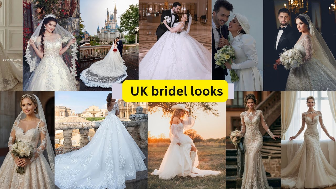 UK Bridal Look Design | Elegant Wedding Dresses & Modern Bridal Styles