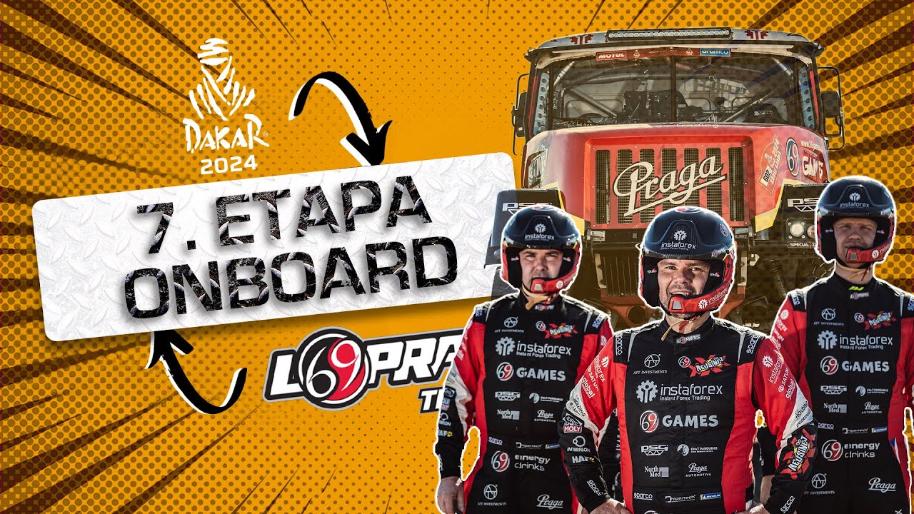 ONBOARD 7. ETAPA - DAKAR Instaforex Loprais Praga Team