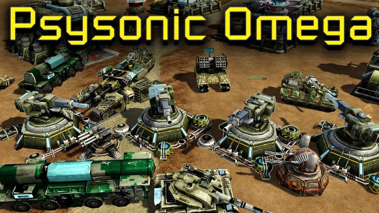PSYSONIC OMEGA MOD - Red Alert 3  | Soviet anti-air gun 
