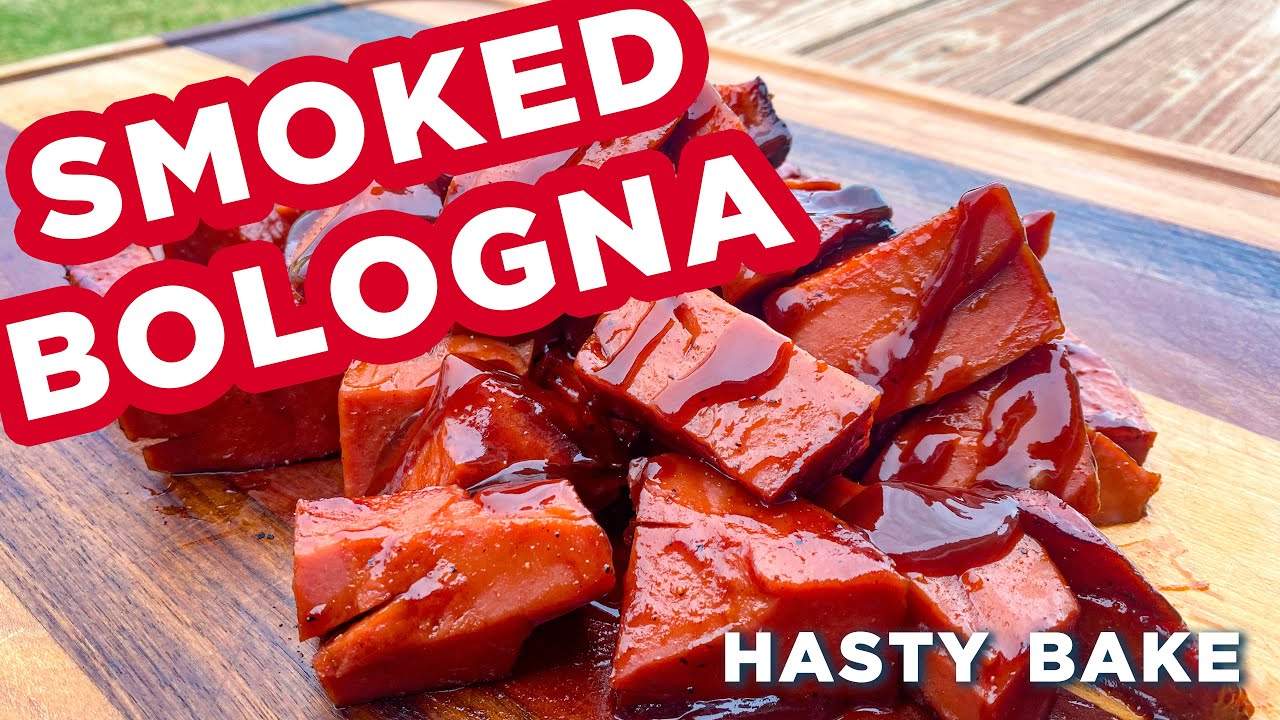Smoked Bologna | Hasty Bake Charcoal Grills