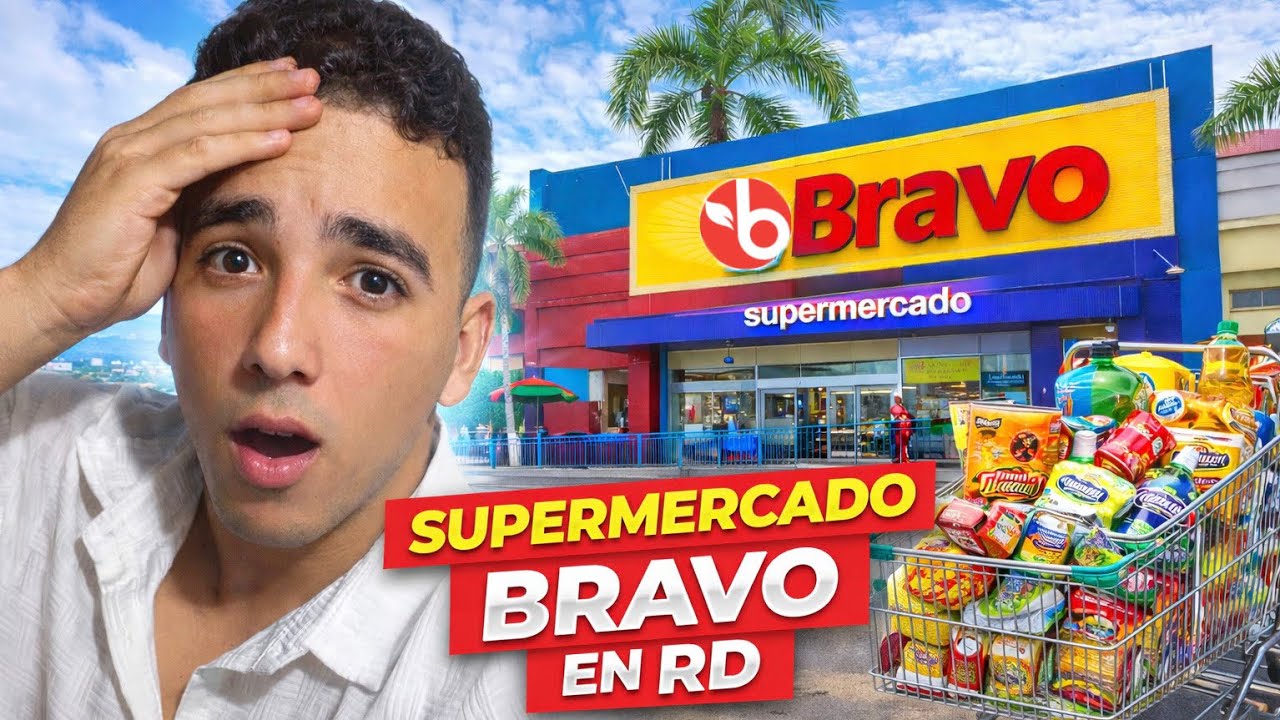 Cubano reacciona a SUPERMERCADO BRAVO EN RD🇩🇴