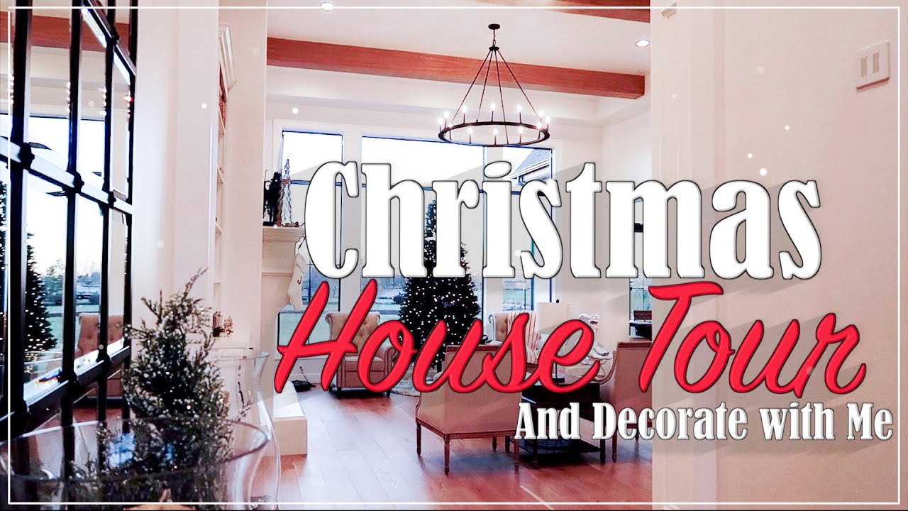 Christmas Decorate with Me & CHRISTMAS HOUSE TOUR!