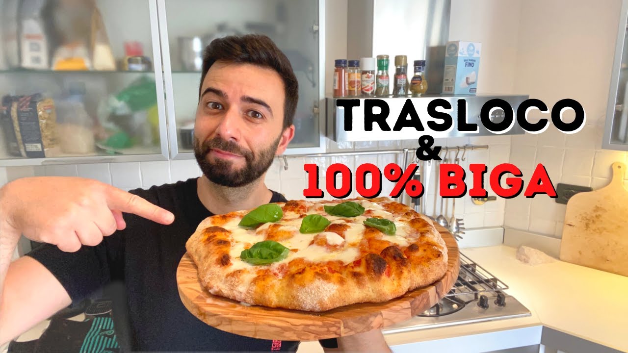 PIZZA 100% BIGA - IL METODO PIÚ SEMPLICE A MANO - ANCHE NEL MEZZO DI UN TRASLOCO 😅