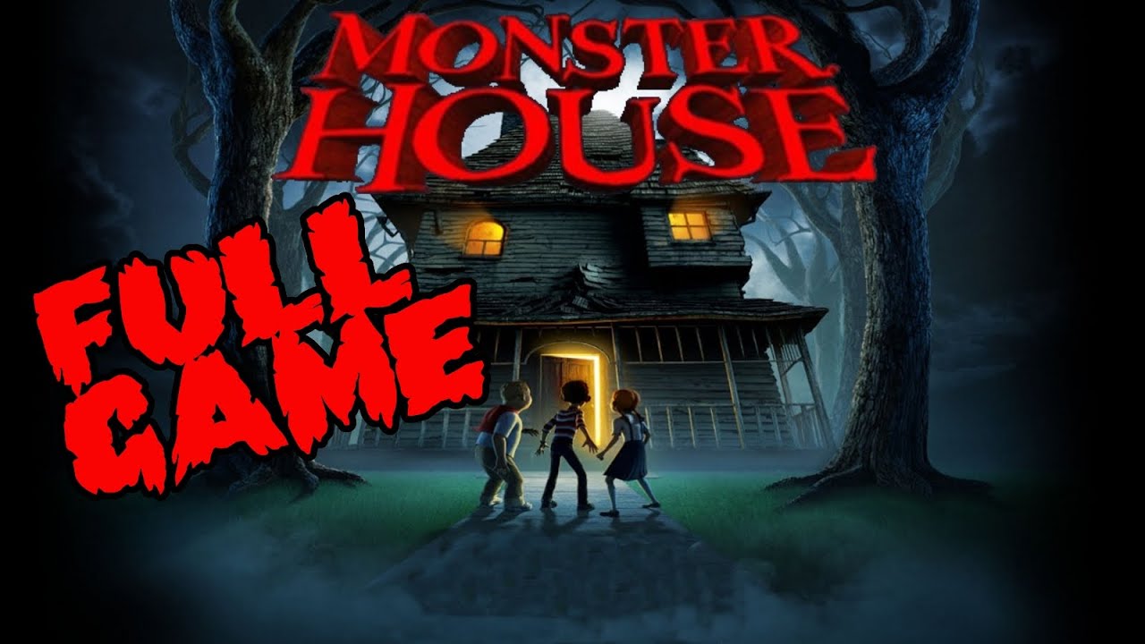 [PS2] Monster House: Full Game Walkthrough / Longplay - HD
