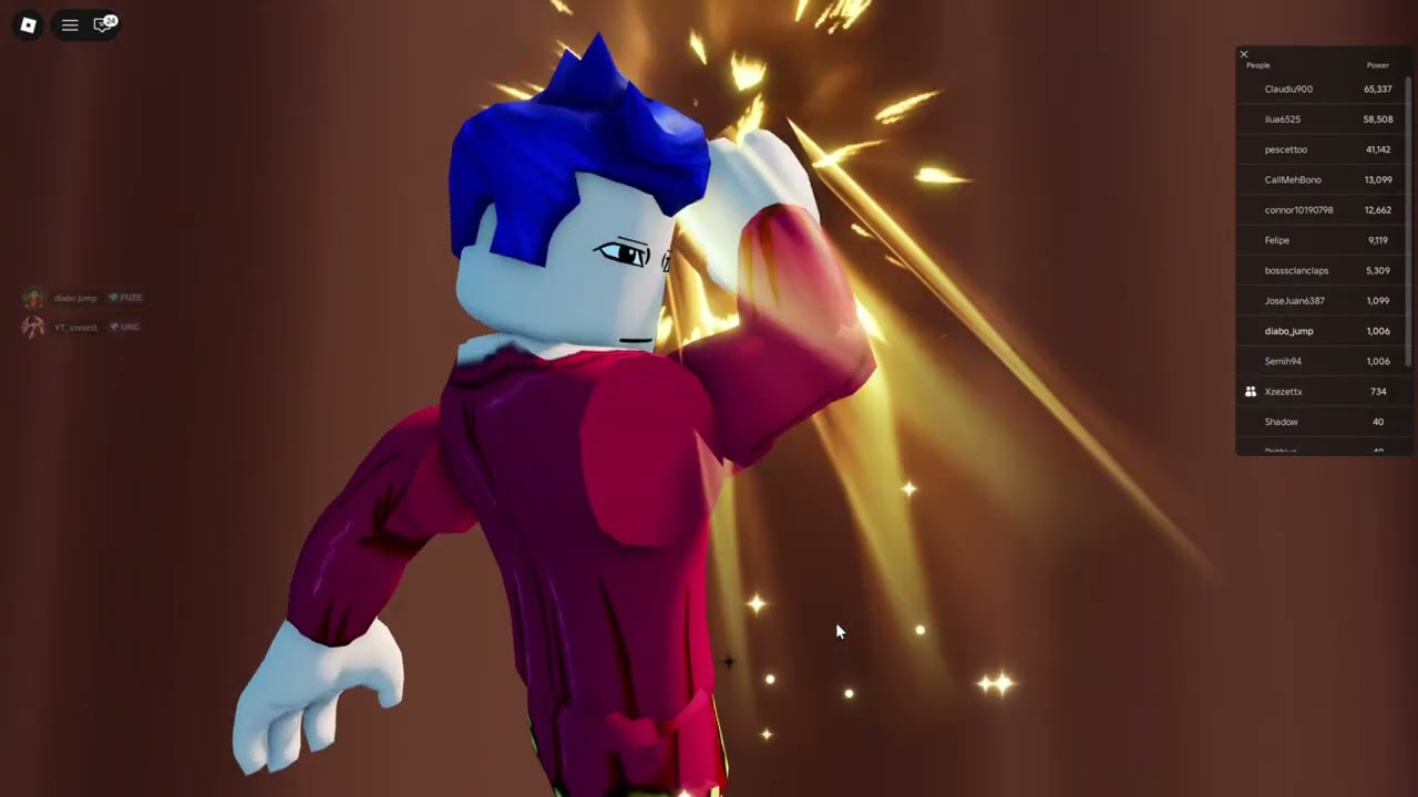 Я тестирую игру Solo Leveling на Roblox.
