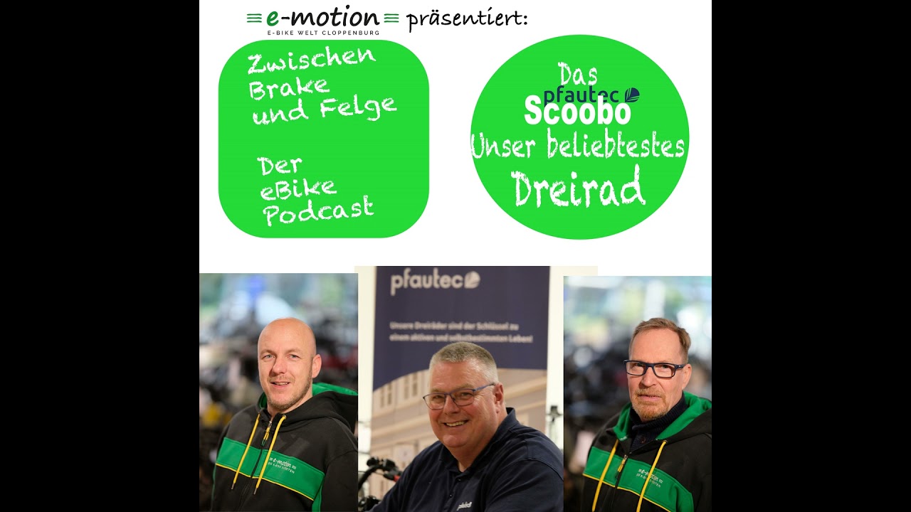 Unser beliebtestes DREIRAD - Das SCOOBO von PfauTec