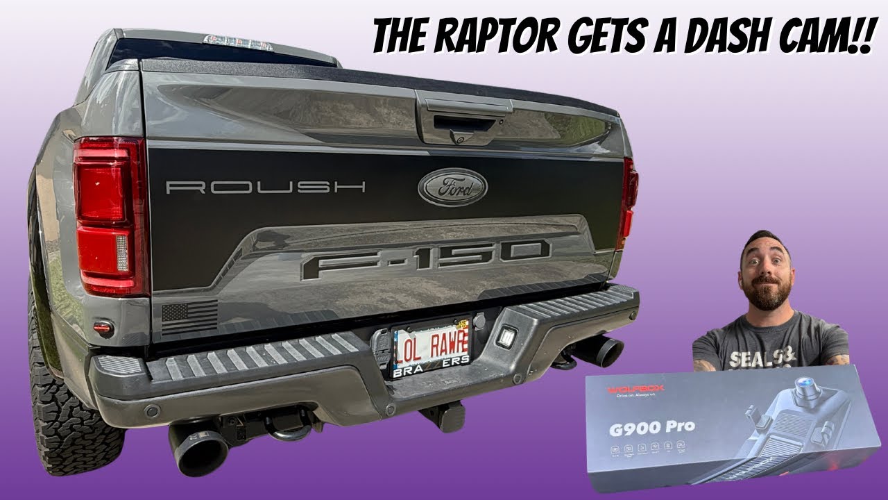 Raptor 2-го поколения — видеорегистратор Wolfbox установлен
