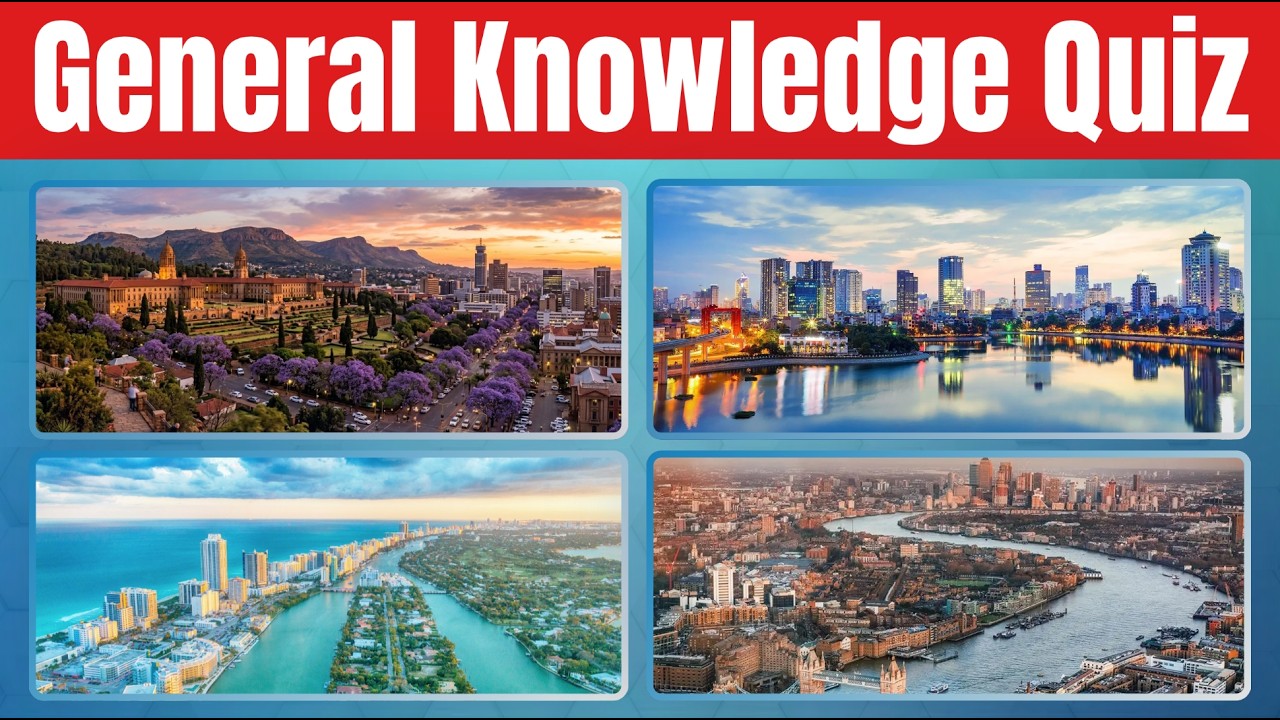 General Knowledge Quiz – Cities Edition 🌆