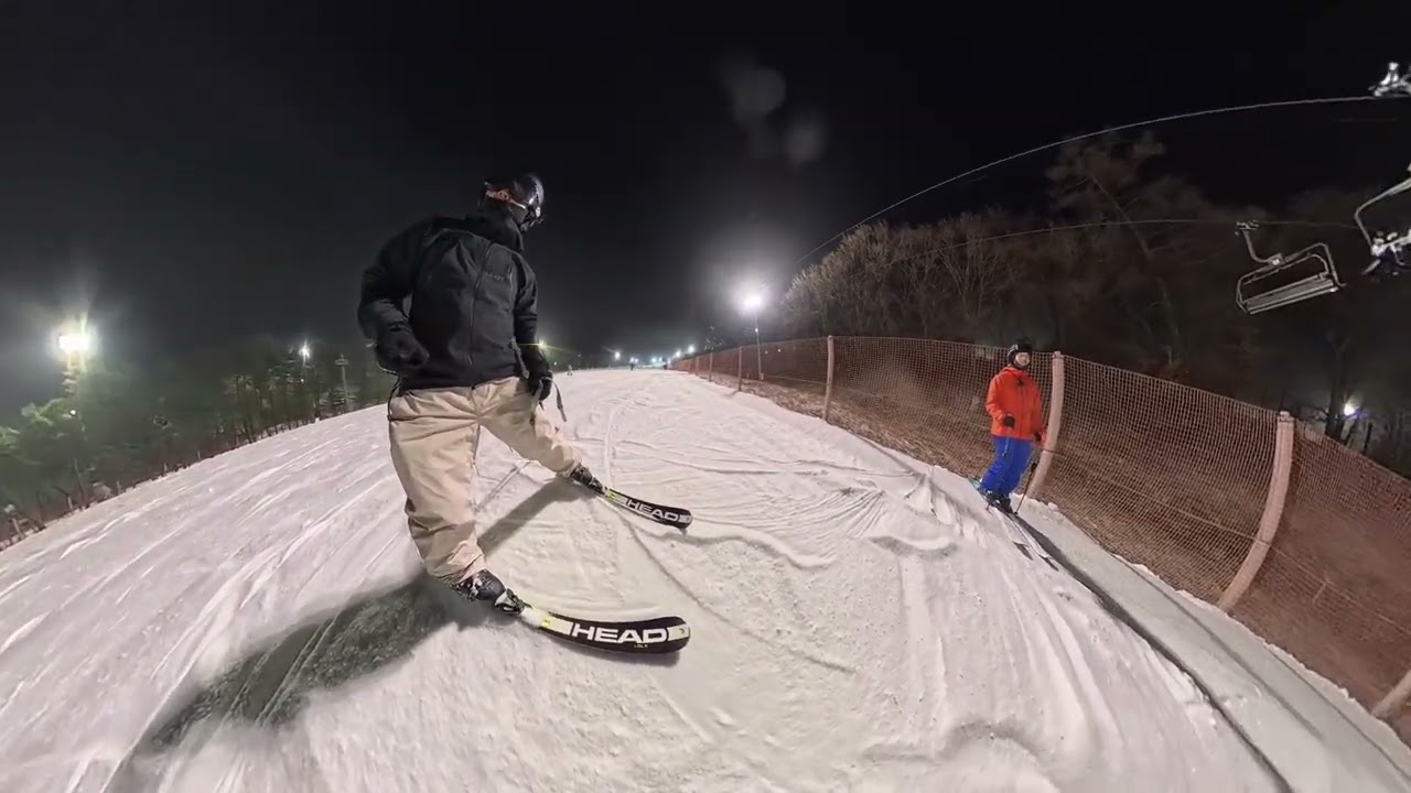 지산리조트 #초보스키 #헤드스키  인스타360X5