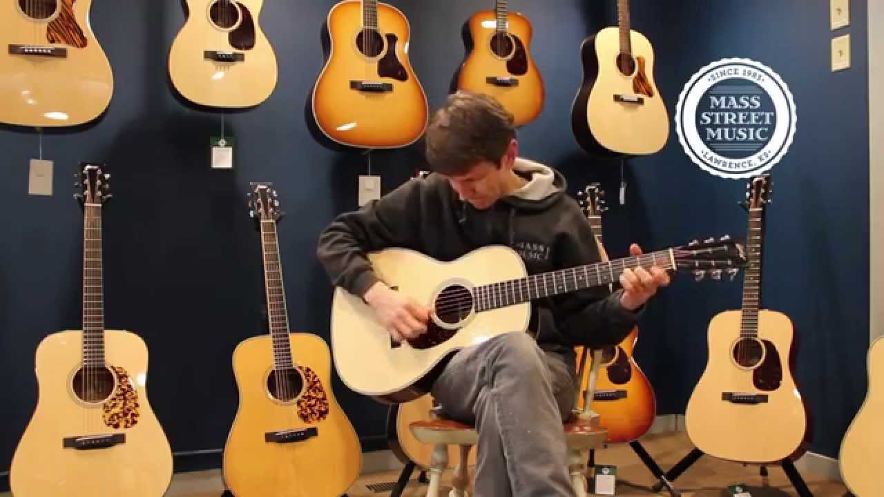 Collings 002H MRG Madagascar Rosewood Guitar Demo