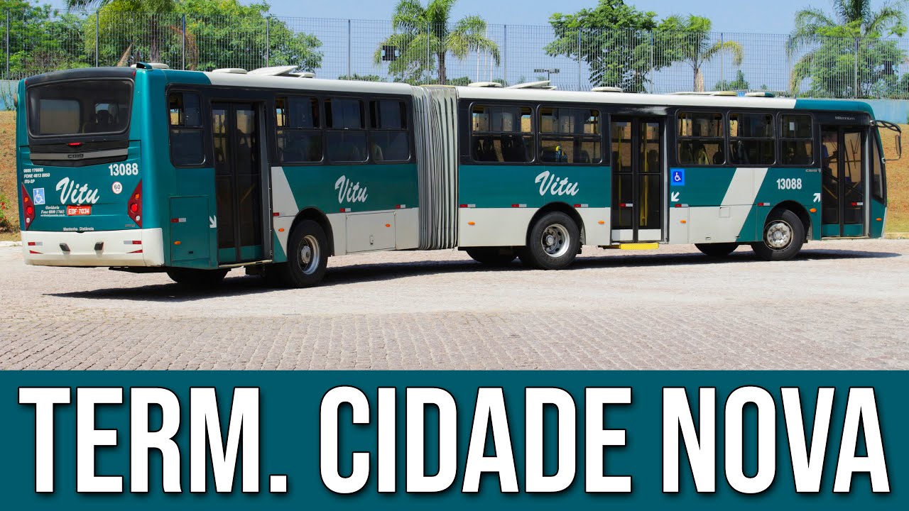 Terminal Cidade Nova/Pirapitingui (Itu/SP) - Movimentação de Ônibus #165