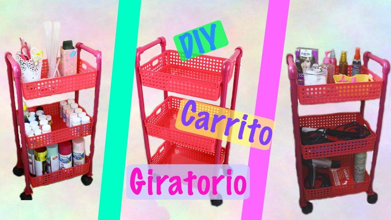 Diy carrito giratorio