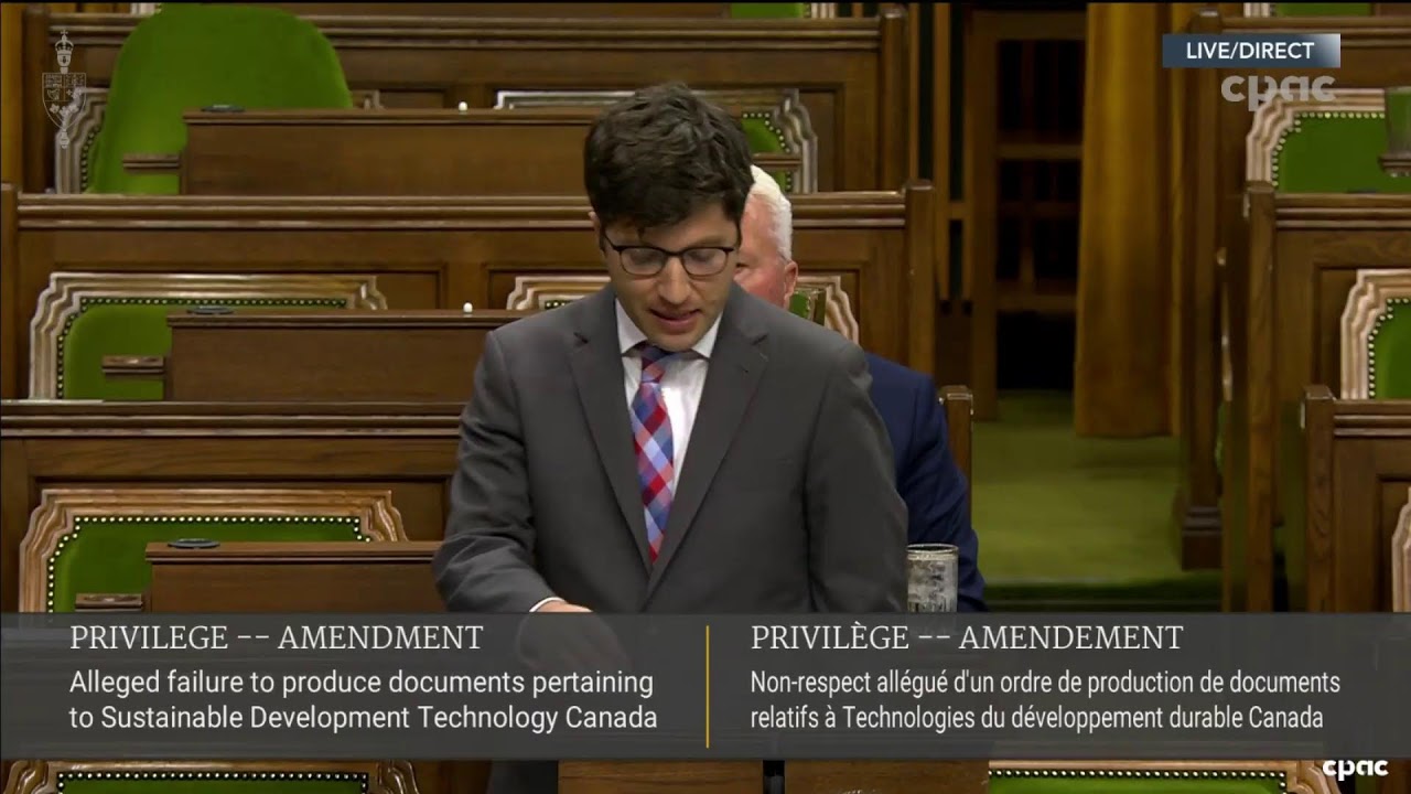 Addressing the House of Commons on Liberal elite corruption scandals