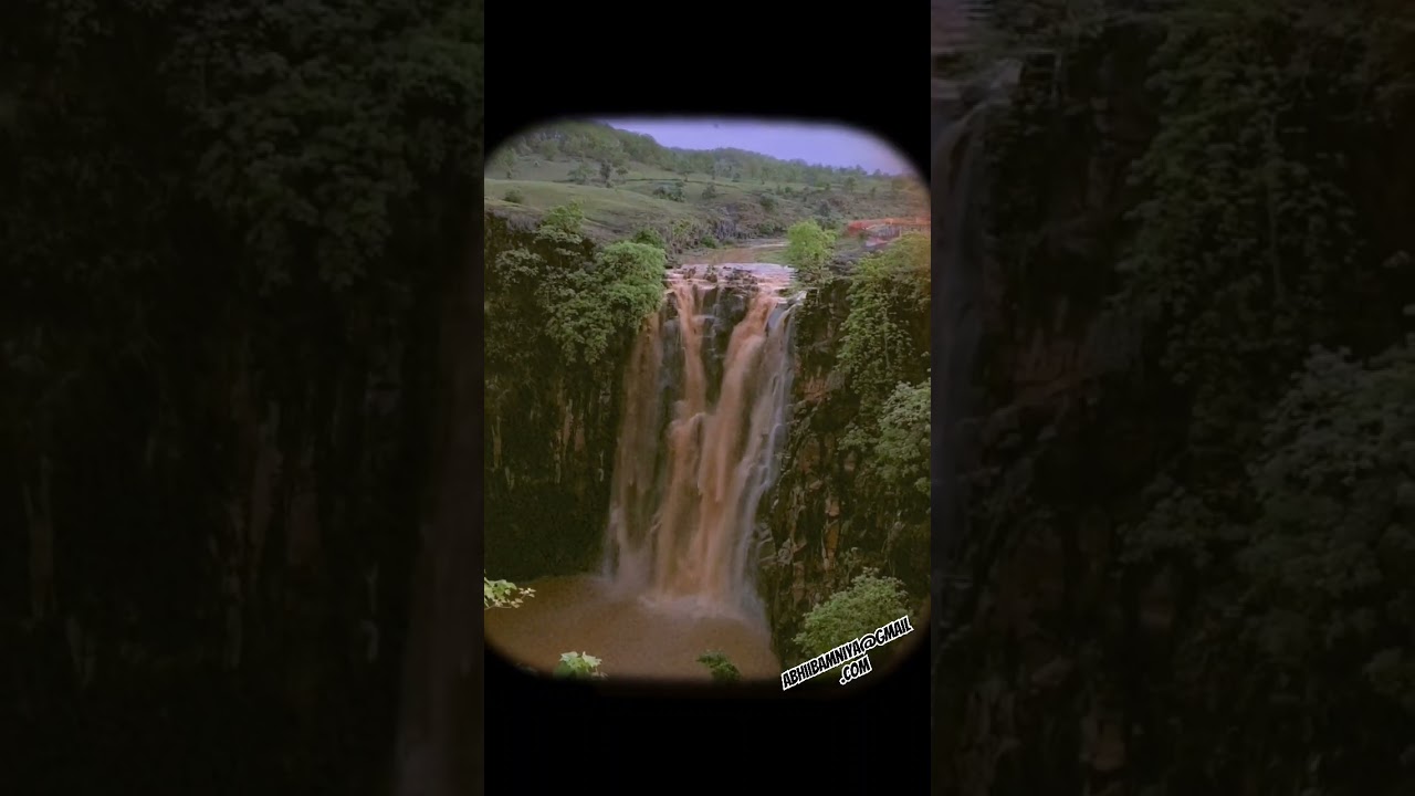 indore waterfall patalpani this is a most beautiful place in Indore 🥰 so beauty of nature waterfall