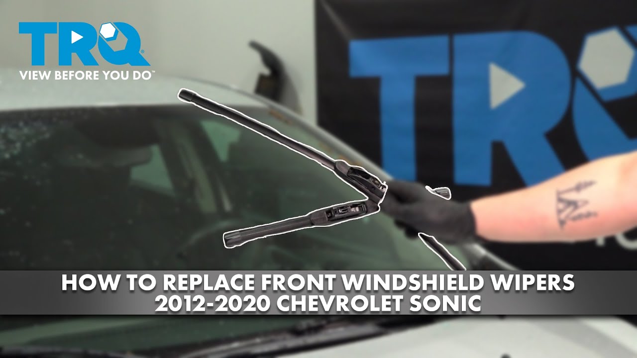How to Replace Front Windshield Wipers 2012-2020 Chevrolet Sonic