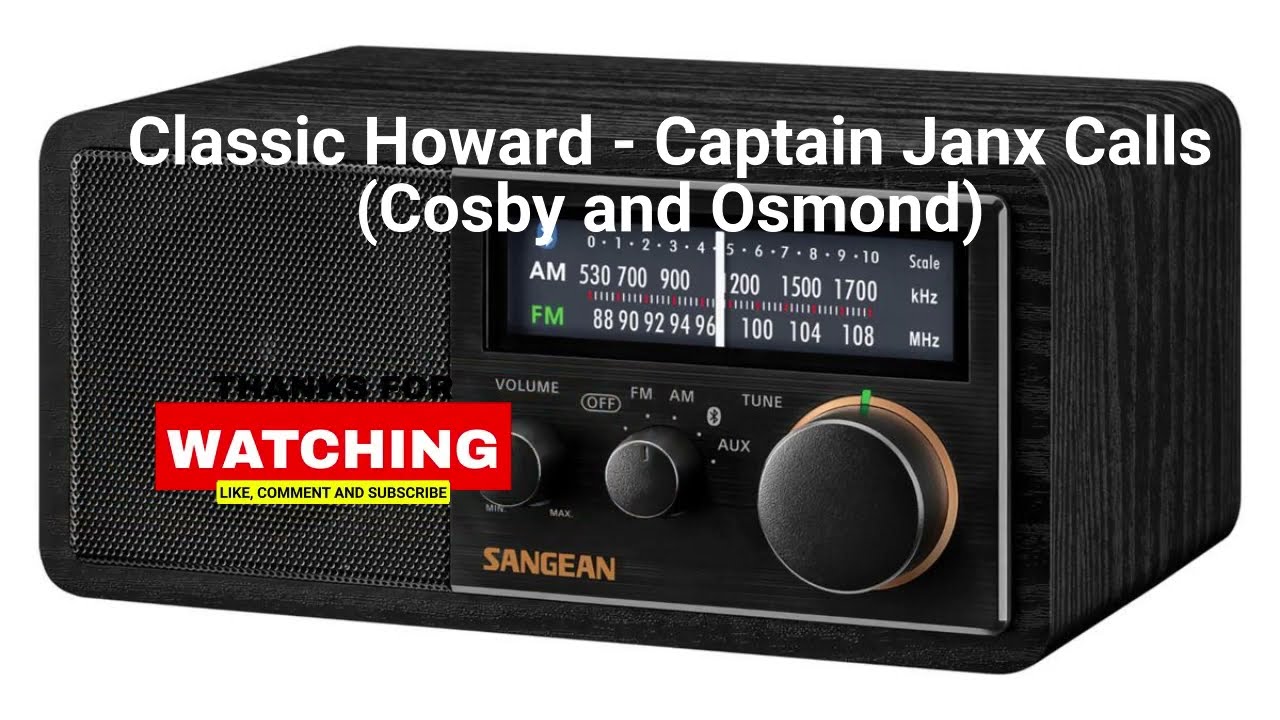 Classic Howard Stern - Captain Janks Phone Calls, featuring Bill Cosby and Donny Osmond