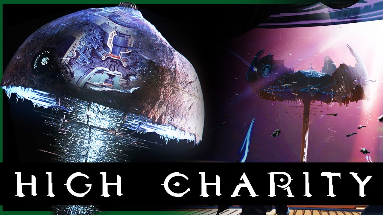 Covenant Capital Space Station is MASSIVE | High Charity COMPLETE Breakdown | Halo Lore