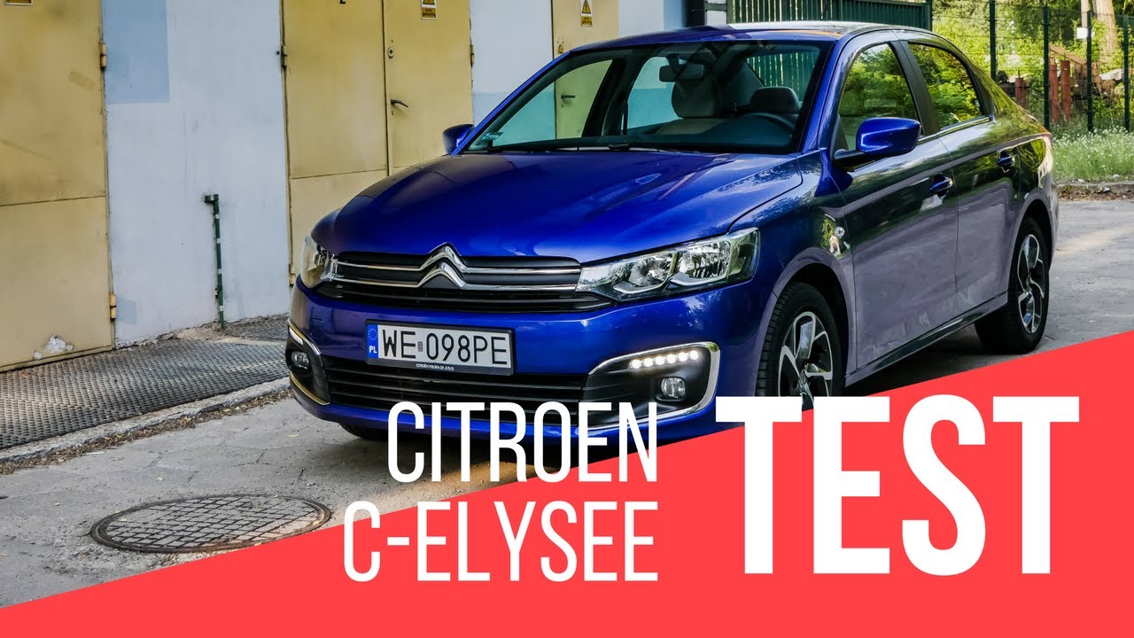 Citroen C-elysee 1.6 115 KM - TEST | 4K