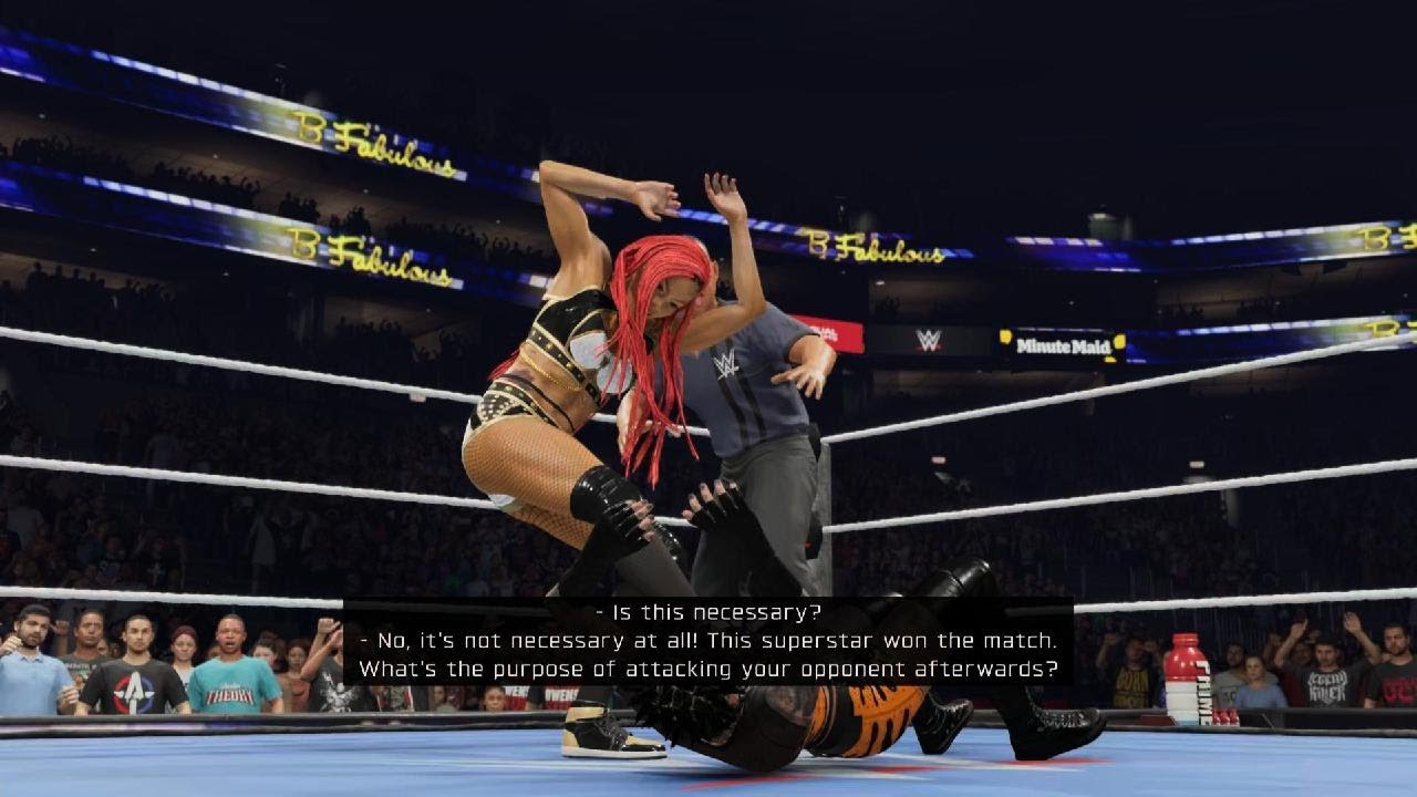 B-Fab VS Shotzi (WWE2K25 Week Thirty Nine Of Universe Mode)