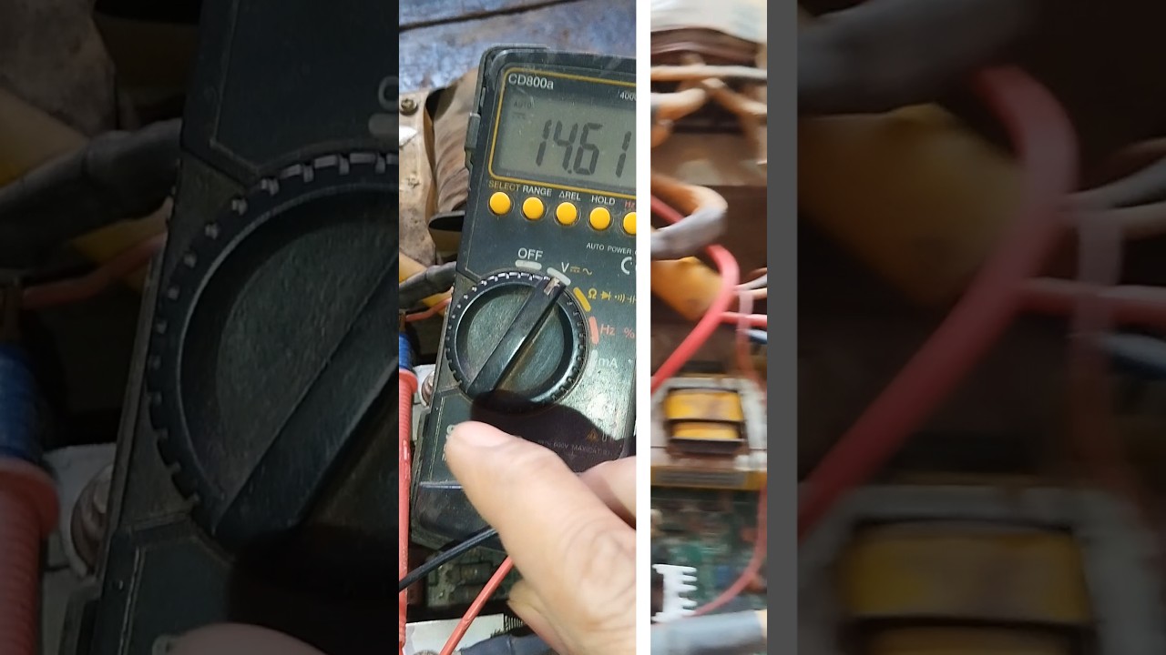 micro take inverter 1000EB 12v Hi amp charging cut off problem 💯💡