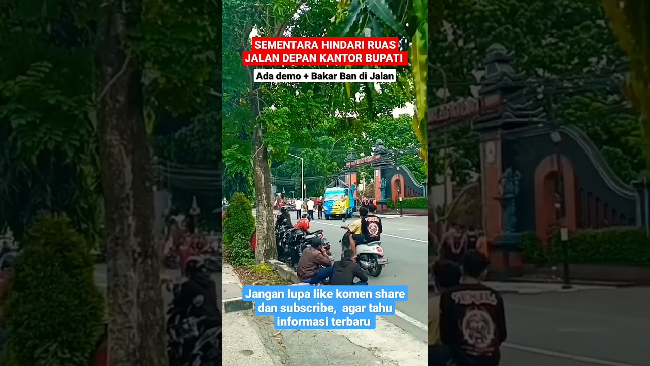Demo Di kantor Bupati Kediri #shorts #kediri #infokediri #fyi #fyp #beritakediri #radarkediri #usa
