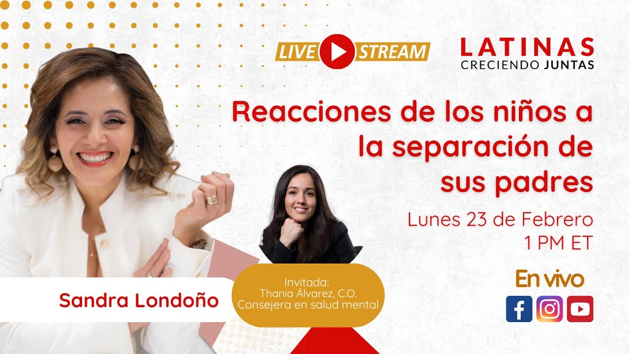 Reacciones de los niños a la separación de sus padres co Sandra Londoño e Invitada