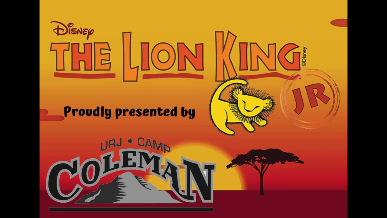The Lion king Jr   |   URJ Camp Coleman   |    Session 2 2024