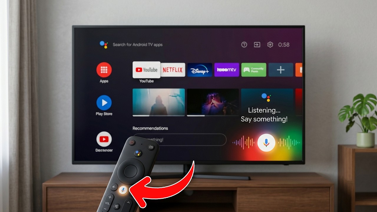 How to Fix Android TV Remote Voice Control Google Assistant Not Working