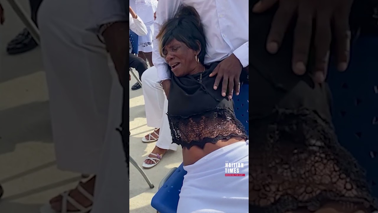 Haitians mourn victims of drone strike in Cit&eacute; Soleil, Port au Prince