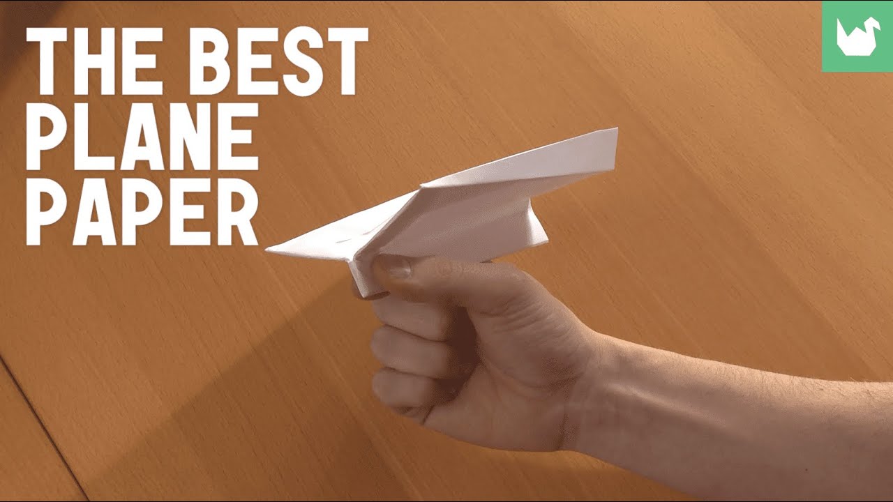 Learn how to make origami easily: The best plane paper