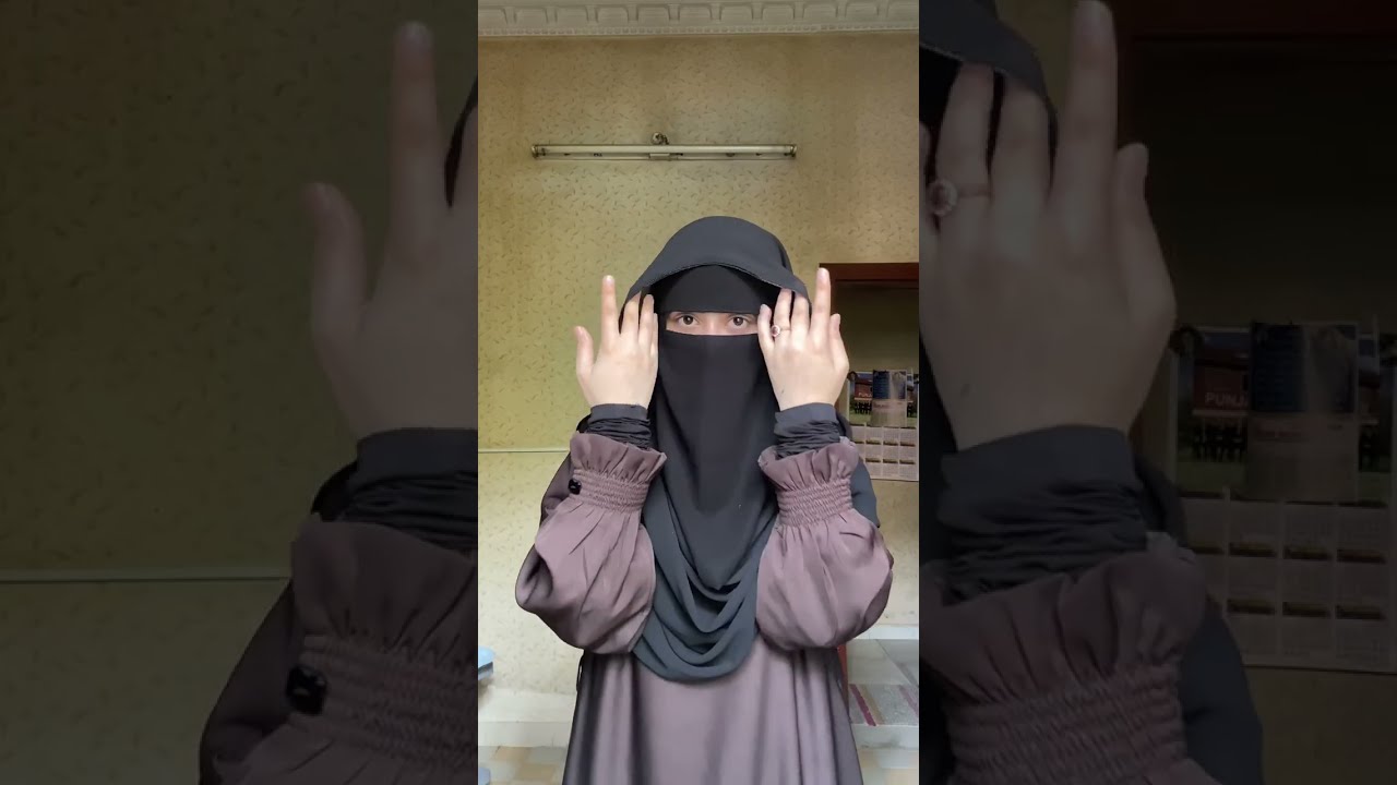Saudi Niqab Tutorial