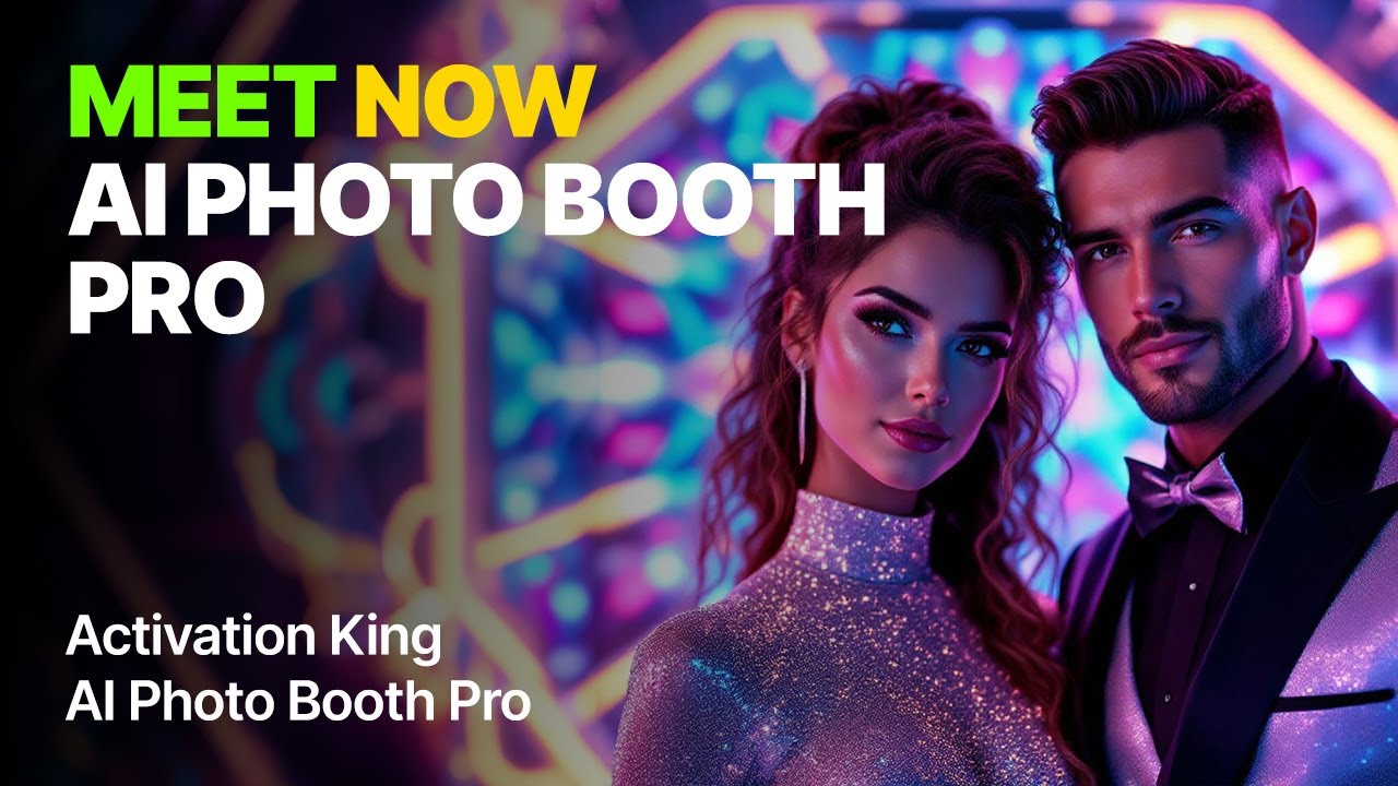 AI PHOTO BOOTH PRO: The world&rsquo;s first all-in-one photo booth software with AI features!