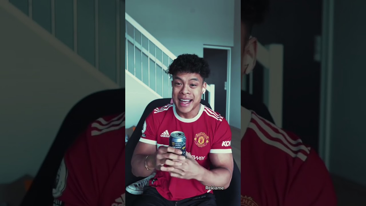Reklame: Lewis Hamilton Monster Energy f&aring;r du hos #monsterenergy #tastetest #smakstest #energidrikke