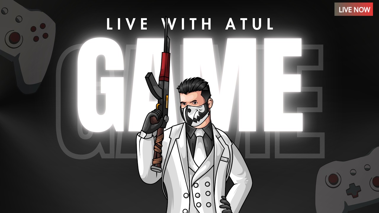 2k Soon LiveWithAtul |  #livewithatul #bgmi #gaming #pubg #s1conqueror