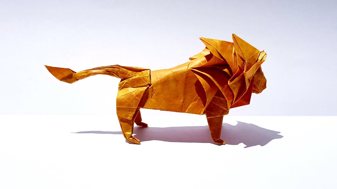 Origami Lion (Hideo Komatsu)