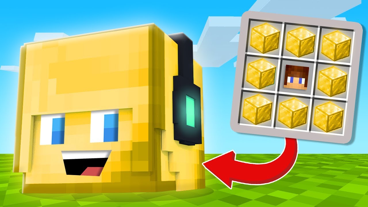Minecraft: NOVO DISFARCE DE OURO NO ESCONDE-ESCONDE !!