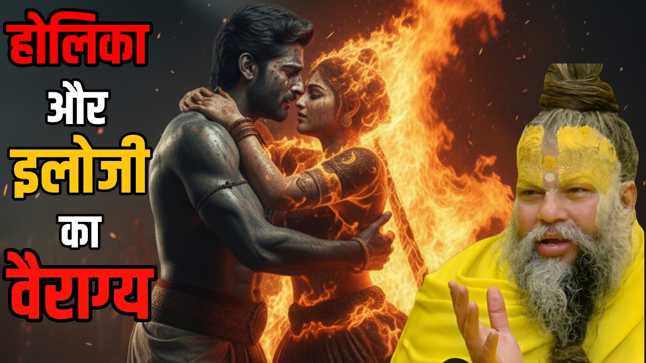 होलिका का 'अधूरा' दूल्हा: क्यों आज भी जलती चिता की राख मलता है यह योद्धा? | Premanand ji maharaj